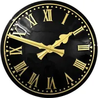 Runcorn Outdoor Clock Service dark dial